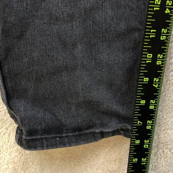 Levi's Mens Jeans Size 31x32 511 Slim Straight Classic Black Denim Casual Travel - Picture 3 of 13